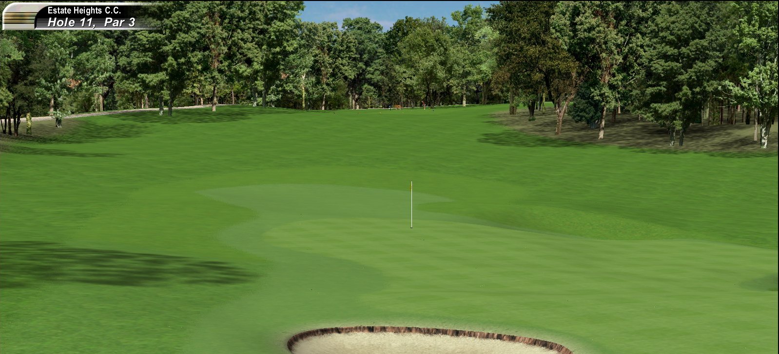 Hole 11 - Twin down